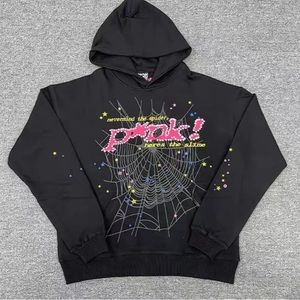 NEW! Spider Worldwide × Young Thug Sp5der Black punk Hoodie Size L FAST SHIPPING